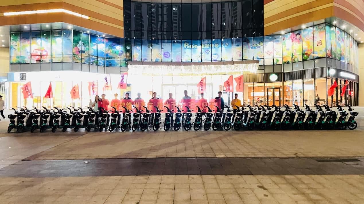 六分科技助力滴滴共享单车落地赣州  高精度定位手艺打造都会亮丽景物线